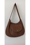 Real Leather Brown Arm Bag - 2