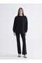 Crew Neck Stone Embellished Women's Sweatshirt - 2
