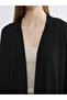 Two Mt Shop Quality Lcw Vision Black Plain Women's Kimono - 3