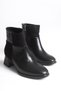 Edelnesia Women's Boots 0012858 Black Skin - 5