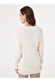 Soft Knitted Basic Sweater - Cream - - 5