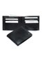Black Genuine Leather Men's Wallet - S1Ce00001464-B06 - 2
