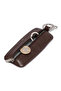 Brown Genuine Leather Unisex Keychain - S1An00000192-B07 - 2