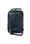 Navy Blue Genuine Leather Men's Crossbody Bag - S1Ac00021481-D6M - 3