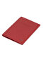 Red Genuine Leather Unisex Passport Holder - S1Ps00001200-B68