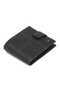 محفظة رجالية من الجلد الطبيعي باللون الأسود - S1CE00001559-A6F