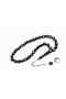 Oltu Sıkması Tuğra Embroidered Globe Cut Rosary - 7