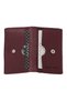 Claret Red Genuine Leather Unisex Credit Card Holder - S1Kk00000266-M71 - 2