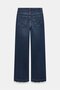 Women's High Waist Wide Leg Jean Trousers - Leg Detail - 7