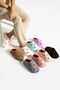 Women's Plush Heart Slippers Guest Slippers Bundle Slippers - 4