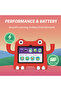 Tab 73 Kids Tablet (Red) — 7.0" IPS, 6GB RAM, 128GB ROM, Quad-Core, 3500mAh, Android 13 - 4