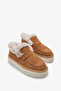 Serela women's genuine leather daily shoes taba suede - 2