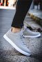 Men's Daily Soft Inner Lined Stylish Sneaker Sports Shoes GRAY - 4
