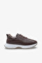 Galce Women's Wedge Sneaker Sports Shoes Brown
