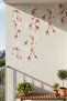 Gorgeous Soft Color Flowers Royalty Wall Sticker Set - 4
