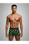 Men's 5-Piece Patterned Colorful Cotton Premium Pack Boxers - 4