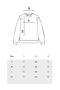 Hoodless Relaxed Fit Women's White Basic Sweatshirt - 7