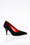 Black Patent Leather Women's Casual Shoes - 2