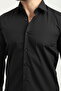 Slimfit Black Men's Shirt Cotton Polyester with a Slim Fit Structure As09K506A-4006 - 2