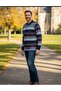 Long Sleeved with Pockets, Ribbed Sleeves, Underlay with Straight Stripes, Seasonal Men's Combed Cotton - 2