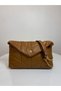 Quilted Women's Hand and Shoulder Bag with Chain Strap