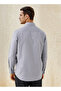 Regular Fit Collared Shirt with Long Sleeves - 3