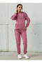 Regular Fit Hooded Sweatshirt with Logo Embroidery - 2
