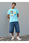 Dragon Ball Z Print Crew Neck T-shirt - 2