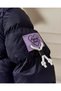Baby Girl Hooded Zippered Puffer Coat 51351 - 4