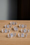 Plastic 15 Pieces Door Handle Window Stopper Silicone Stopper Door Back Wall Protector Buffer - 3