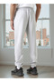 Logo Detail Joggers with Drawstring Closure and Pockets - 3