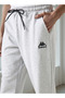 Logo Detail Joggers with Drawstring Closure and Pockets - 4