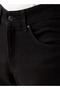 Slim Fit Jeans with Button Closure and Pockets - 4
