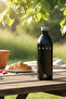 Urban Bottle Black Flask 1L Water Bottle