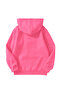 3-Piece Hooded Sweatshirt Set - Minimal Hope Printed - Black, Pink, Gray - Winter Brushed Inside Fabric - 2