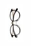 Lumina Blue Light Protection Screen Glasses – Clear Glass |   Black Unisex Screen Glasses with Gold Detail - 3