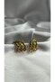 Pink Heart Stone Dangle Earrings - 5