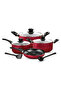 Nonstick Cookware set 10pcs Cookware set Casserole sauce pan frypan Lid - 3