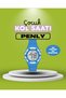 Waterproof Digital Children's Wristwatch 8212 Model Navy Blue 4 Colors Stopwatch-Alarm 5Atm - 4
