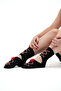 Spring Candy Red Non-Slip Pilates and Yoga Socks - 3