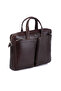 Brown Genuine Leather Men's Briefcase - S1Ev00021451-P3Y - 2