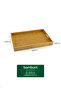 Lara Bamboo Patterned Tray Medium - 2