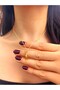 8-Cornered Star Gold Color Elegant Necklace – Stylish Women's Jewelry with Sparkling Stone Detail