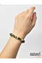 Natural Stone Cracked Chrysoprase Unisex Bracelet - 5