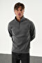 Men's Half-Zip Signature Embroidered Fleece Sweatshirt - 2