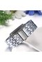 Silver Color Led Lighted Design Wrist Watch - 3