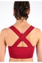 Shaping / Sculpting Sportsman Bustier Sports Bra with Back Cross Detail and Padded - 2