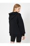 Hooded Detailed Sweatshirt - 4