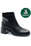 Women's Genuine Leather Casual Zippered Boots 2551403K - Platinum - 36