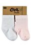 Bamboo Organic Baby Socks Set - White